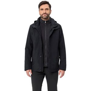 VAUDE - 3-in-1 Herenjas - Groen - Waterdicht - Ademend