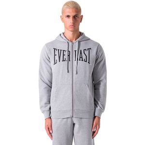 Everlast Felpa Sweatshirt Met Rits Grijs S Man