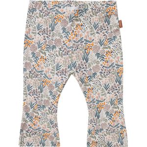 Noppies Girls flared legging Volos allover print Meisjes Broek - Fawn - Maat 86