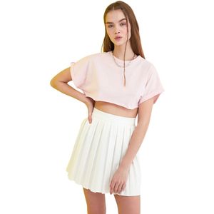 Trendyol Vrouwen Standaard mouw Basis T-shirt