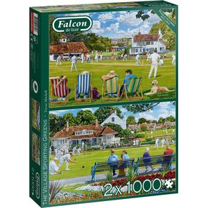Sporting Greens Village - 2x1000 stukjes (Falcon de luxe)