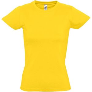 SOLS Dames/dames Imperial Heavy Short Sleeve T-Shirt (Goud)