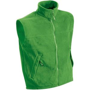 James and Nicholson Unisex Vlies Vest (Kalk groen)