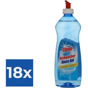 At Home Spoelglansmiddel 500 ml - Voordeelverpakking 18 stuks