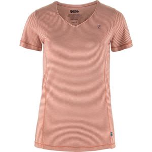 Fjällräven Abisko Cool T-shirt W - Dames - T-shirt - Dusty rose - Maat S