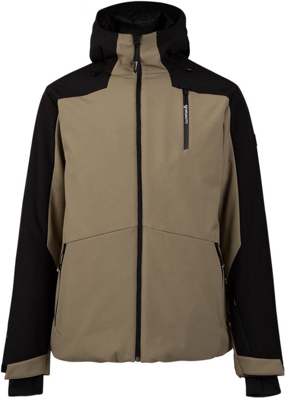 Protest - Mattaki - Softshell Winterjas - Donkergroen - Heren