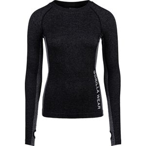 Gorilla Wear Selah Seamless Long Sleeve - Zwart - M/L