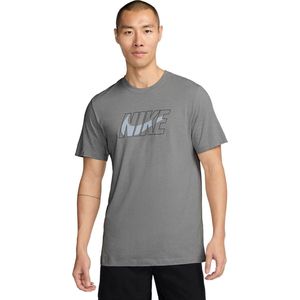 Nike Dri-Fit Fitness sportshirt heren grijs