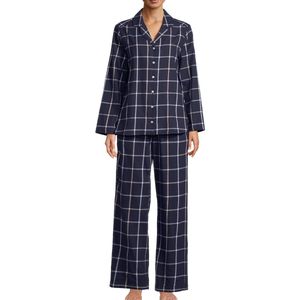 Seidensticker Dames pyjama Classic Flanell