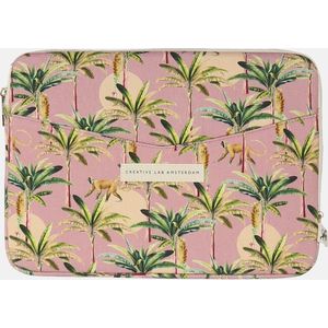 Creative Lab Amsterdam stationery - Laptophoes - Purple Bananas design - 13 inch formaat
