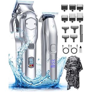 Barbers tondeuseset en T-mestrimmer voor heren