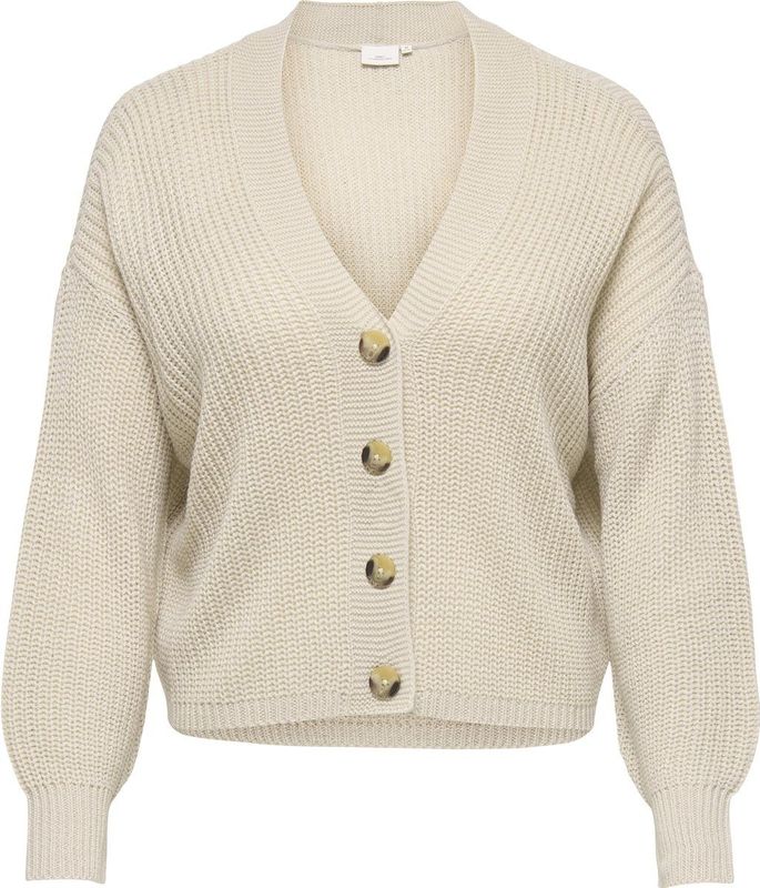 ONLY CARMAKOMA - Vest - V-Hals - Lange Mouwen - Regular Fit