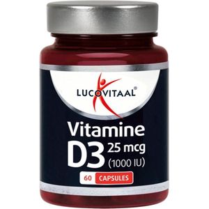 Lucovitaal Vitamine D3 - 25 microgram - 60 capsules - Voedingssupplementen