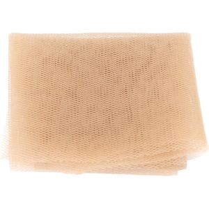 30x30 cm Pruik Kanten Net - Film Make-up Accessoires - Lichtbruin .