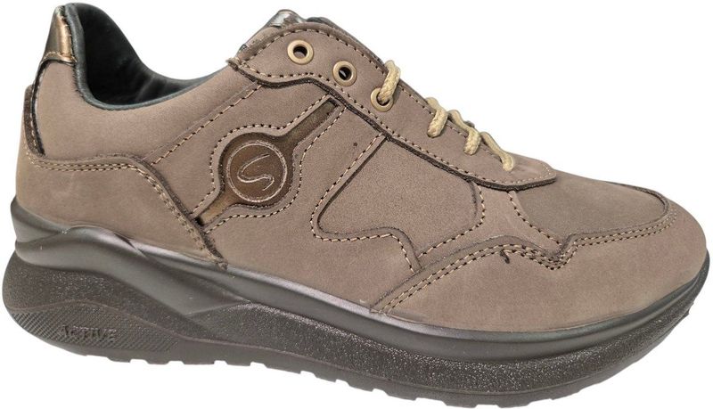Grisport - Dames Sneakers - Beige - Nubuck