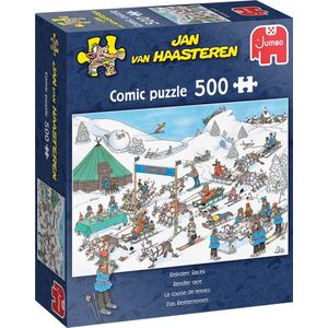 Rendier Race (500 Stukjes) - Jan van Haasteren Puzzel