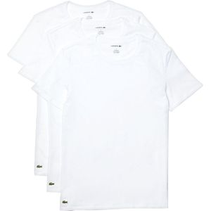 Lacoste Heren 3-pack T-shirt - Wit - Maat XXL