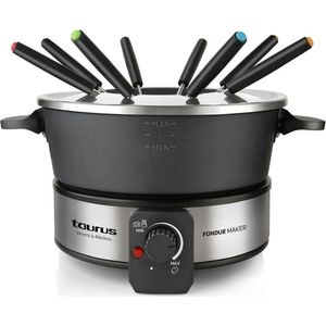 Taurus - Elektrische fondue - 8 fonduevorkjes