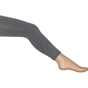 Bonnie Doon - Kinderen - Jumeaux Footless Tights - Med.Grey Heath. - maat 92-98