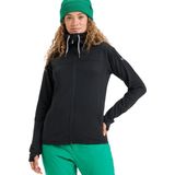 Roxy VERTERE Fleecetrui met volledige ritssluiting, zwart, L