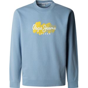 Pepe Jeans - PM582921 Milton - Sweatshirt - Blauw - Casual - Katoen