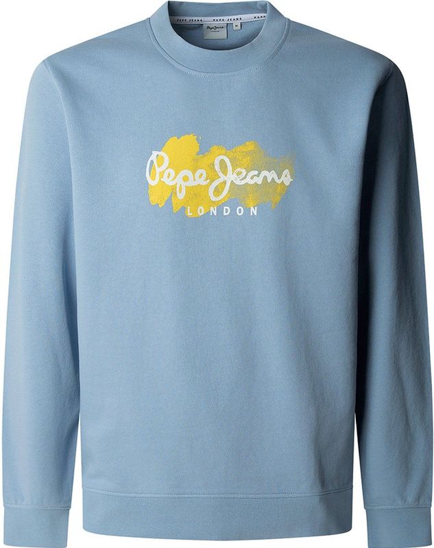 Pepe Jeans - PM582921 Milton - Sweatshirt - Blauw - Casual - Katoen