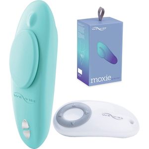 WeVibe - Moxie + | discreet vibrator for your briefs with 10 intensities that you control via app - Aqua