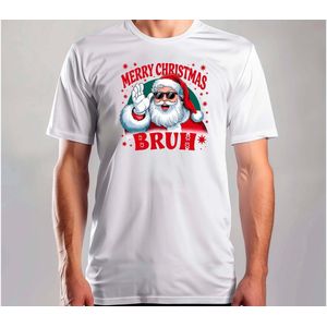 Merry Christmas Brug - T Shirt - MerryChristmas - ChristmasVibes - Funny - Sarcasm - VrolijkKerstfeest - Kerstmis - Grappig - Sarcasme - Kat - Cat