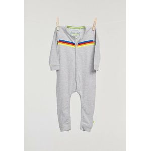 Billie-Ray x Woody - Unisex Onesie - Grijs Melange - 9 maand