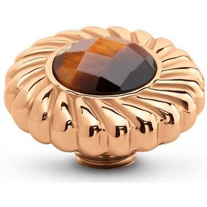 Melano - Vivid Baroque Gem - Steentje - Rood Tigereye - 12 mm