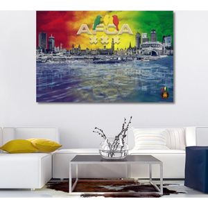 Canvas AFCA Skyline 3LB 90x60 Ajax/Amsterdam