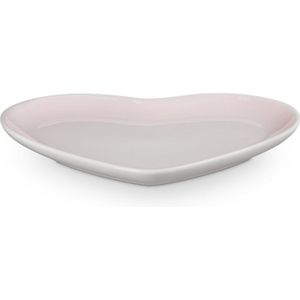 Le Creuset - Bord - Hart - Shell Pink - 23cm