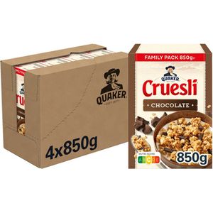 Quaker - Cruesli Cho­co­la­de - 4x 850g