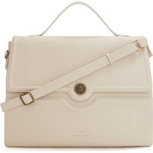 Violet Hamden Essential Bag Dames Handtas/Laptoptas Kunstleer - Beige