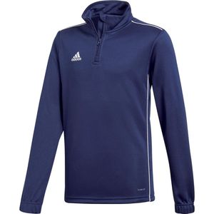adidas Core 18 Training Top  Sportshirt performance - Maat 116  - Unisex - blauw