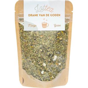 Lottea Drank van de Goden thee 50 Gram Stazak - thee, thee cadeau, verse thee, losse thee, maté, groene maté thee, relatiegeschenk