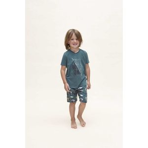 Charlie Choe jongens pyjama The Wild One Green