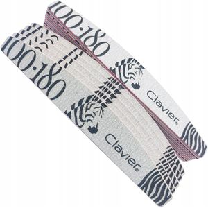 Dubbelzijdige Nagelvijl Boot 100/180 - 10 Stuks