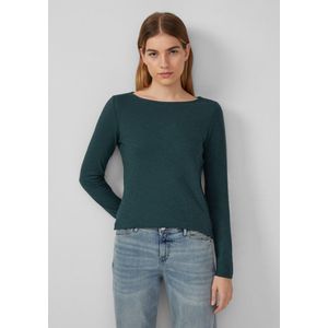 s.Oliver - Longsleeve - Slim-fit - Katoen