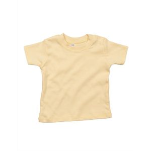 BabyBugz - Baby T-Shirt - Geel - 100% Biologisch Katoen - 86