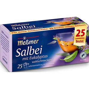 Messmer saliemengsel met eucalyptus 1.75gr - 12x 25 stuks