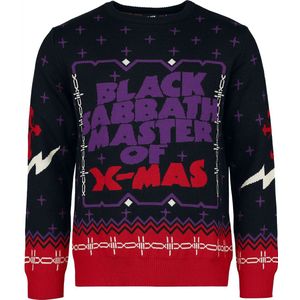 Black Sabbath Holiday Sweater Heren Christmas jumper - meerkleurig - 4XL