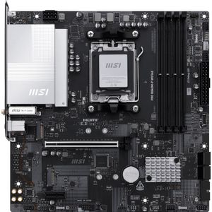 MSI - PRO B840M-P - Moederbord - Zilver - PCIe 4.0 M.2