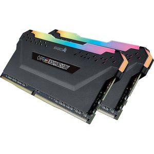 16gb Ddr4 3000mhz C15 Xmp 2.0 Enthousiast Rgb Led-Verlichting Geheugenset - Zwart