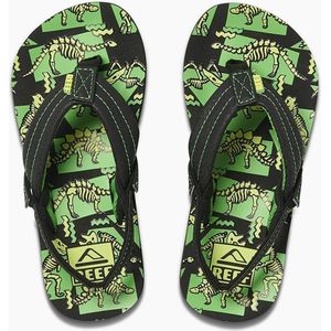 Reef Little Ahi Glow Kinder Teenslippers 5156-din - Kleur Groen - Maat 8c