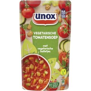 Unox soep Vegetarische Tomatensoep - 5 x 570 ml - voordeelverpakking