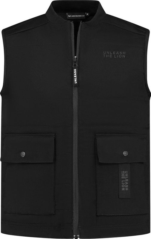 Unleash The Lion - Bodywarmer - Zwart