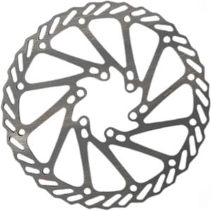 remschijf 180 mm 6 gaats staal zilver