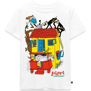 Pippi Langkous Villa Kakelbont Premium T Shirt Kinderen