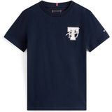 TOMMY HILFIGER Shirt 'VARSITY'  navy / rood / wit
